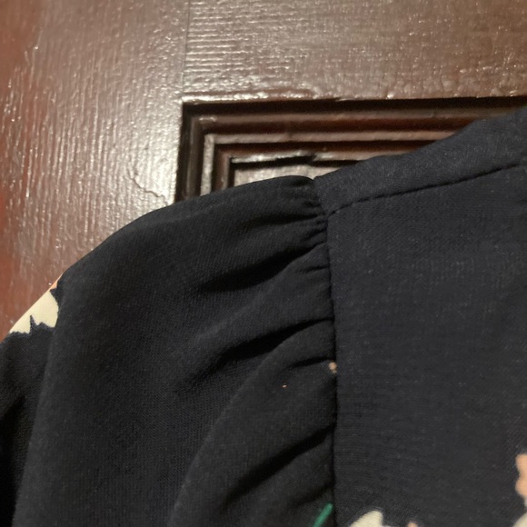 Navy floral shift dress by Lulu’s - Picture 3 of 5